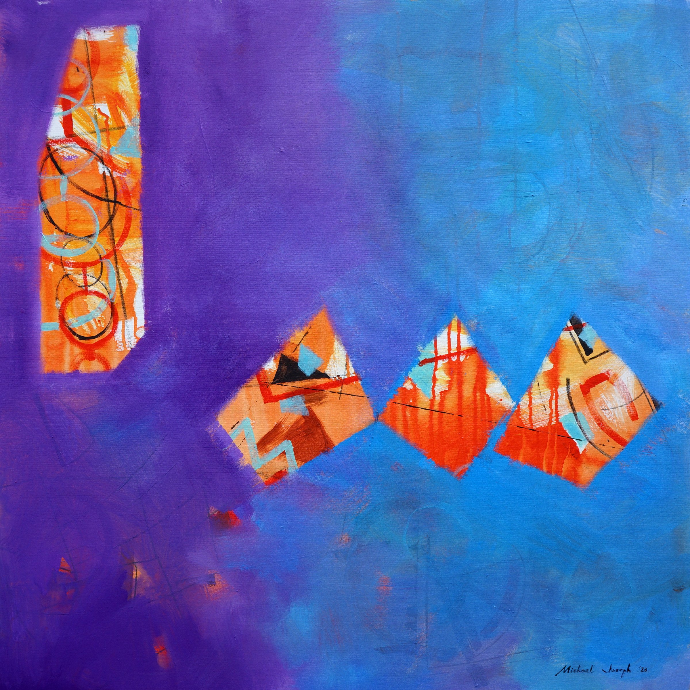 Anticipation — Mixed media by Michael Joseph