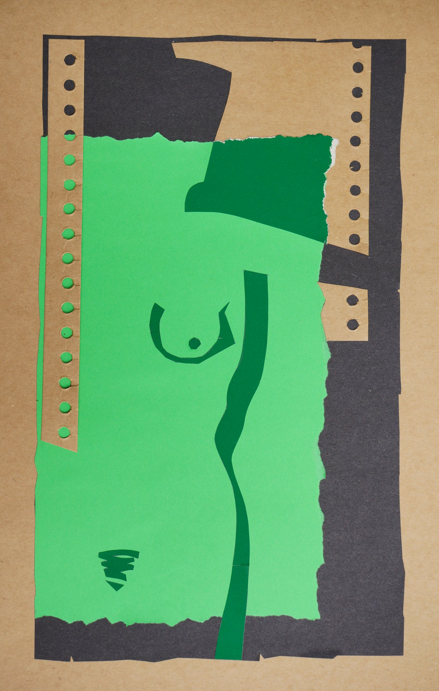 Girl on Film — painting by Michael Joseph