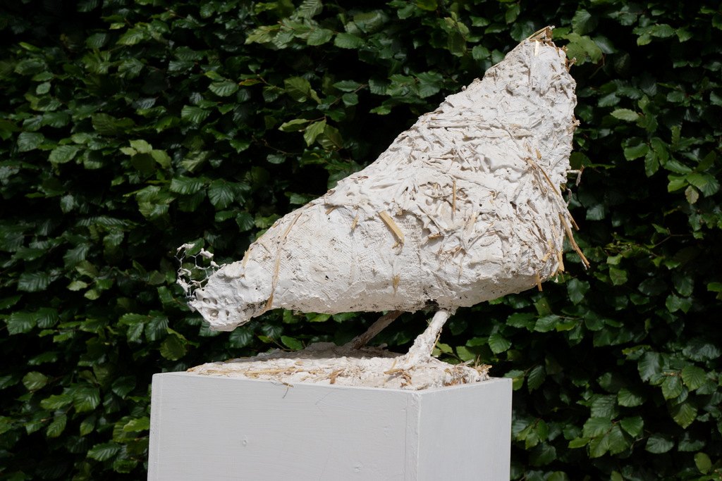 Hen — sculpture by Michael Joseph