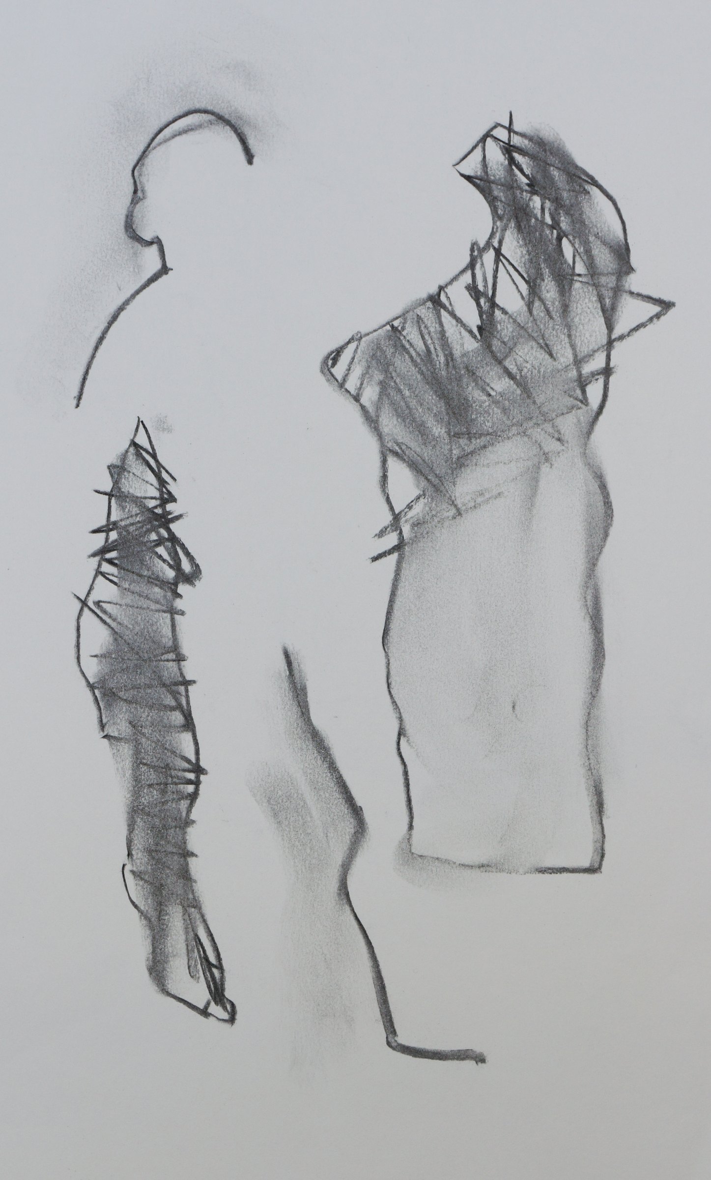 Negative Shapes — drawing by Michael Joseph