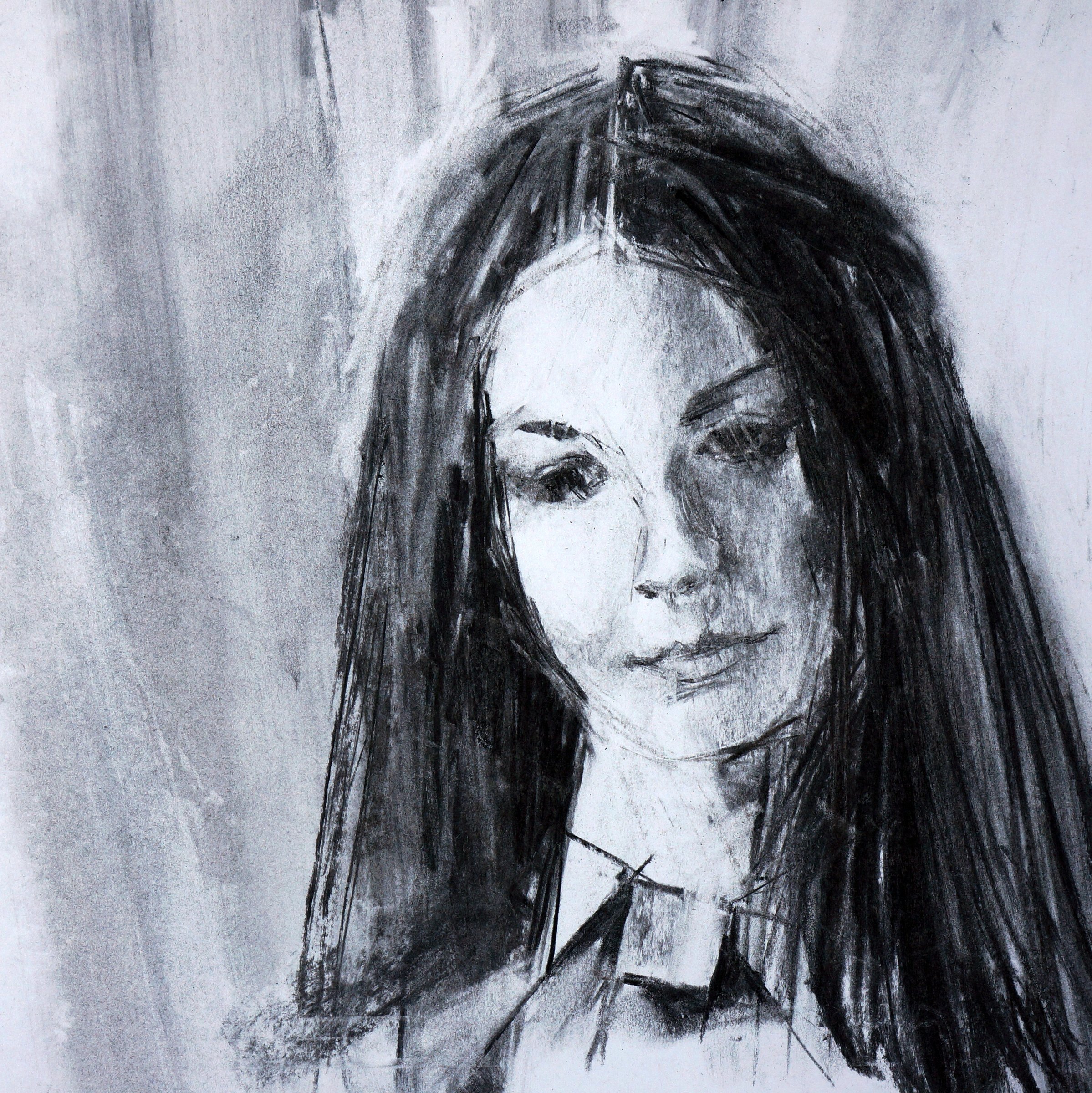 Pauline — drawing by Michael Joseph