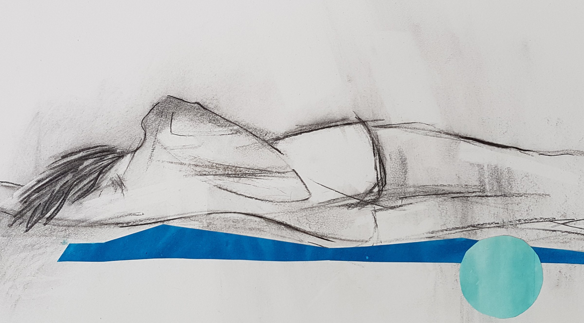 Pilates — drawing by Michael Joseph