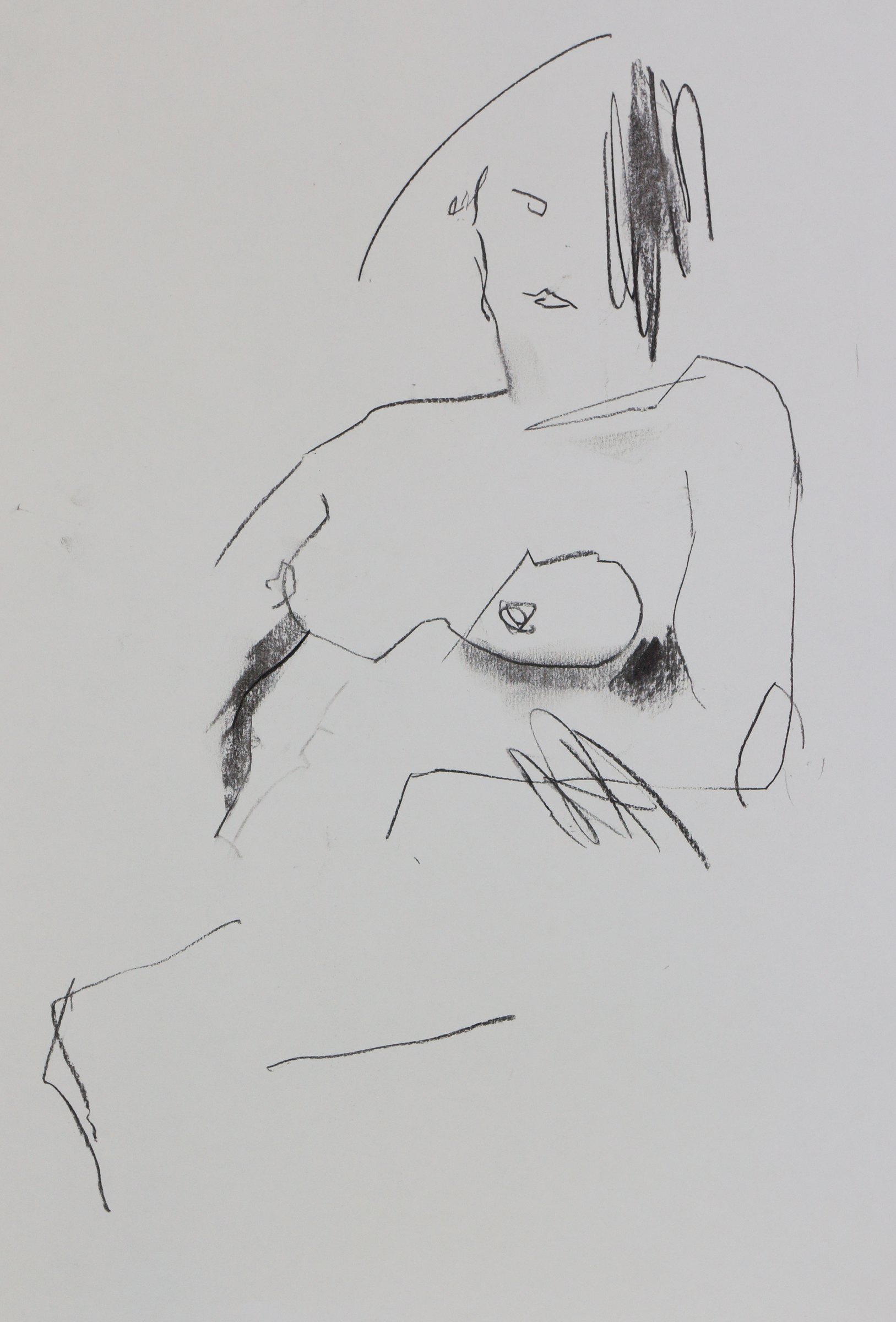 Ragged — drawing by Michael Joseph