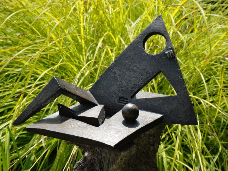 Reclining Figure — sculpture by Michael Joseph — view 2