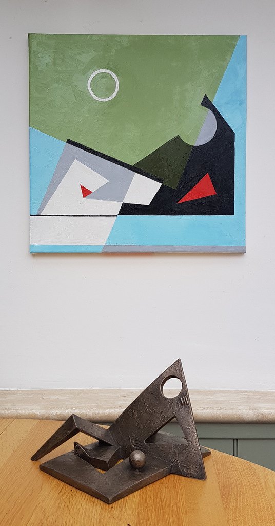 Reclining Figure — sculpture by Michael Joseph