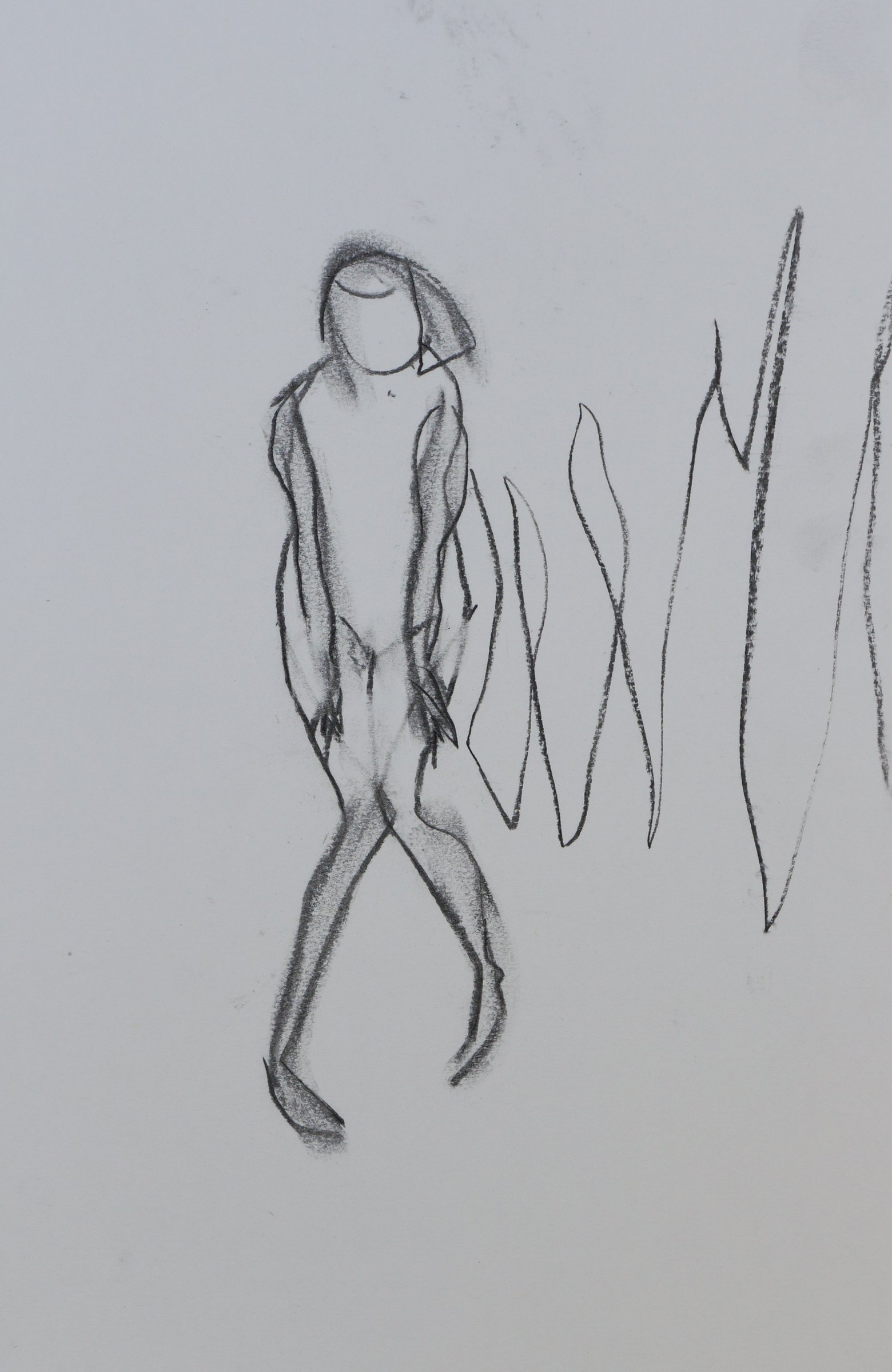 Scissors — drawing by Michael Joseph