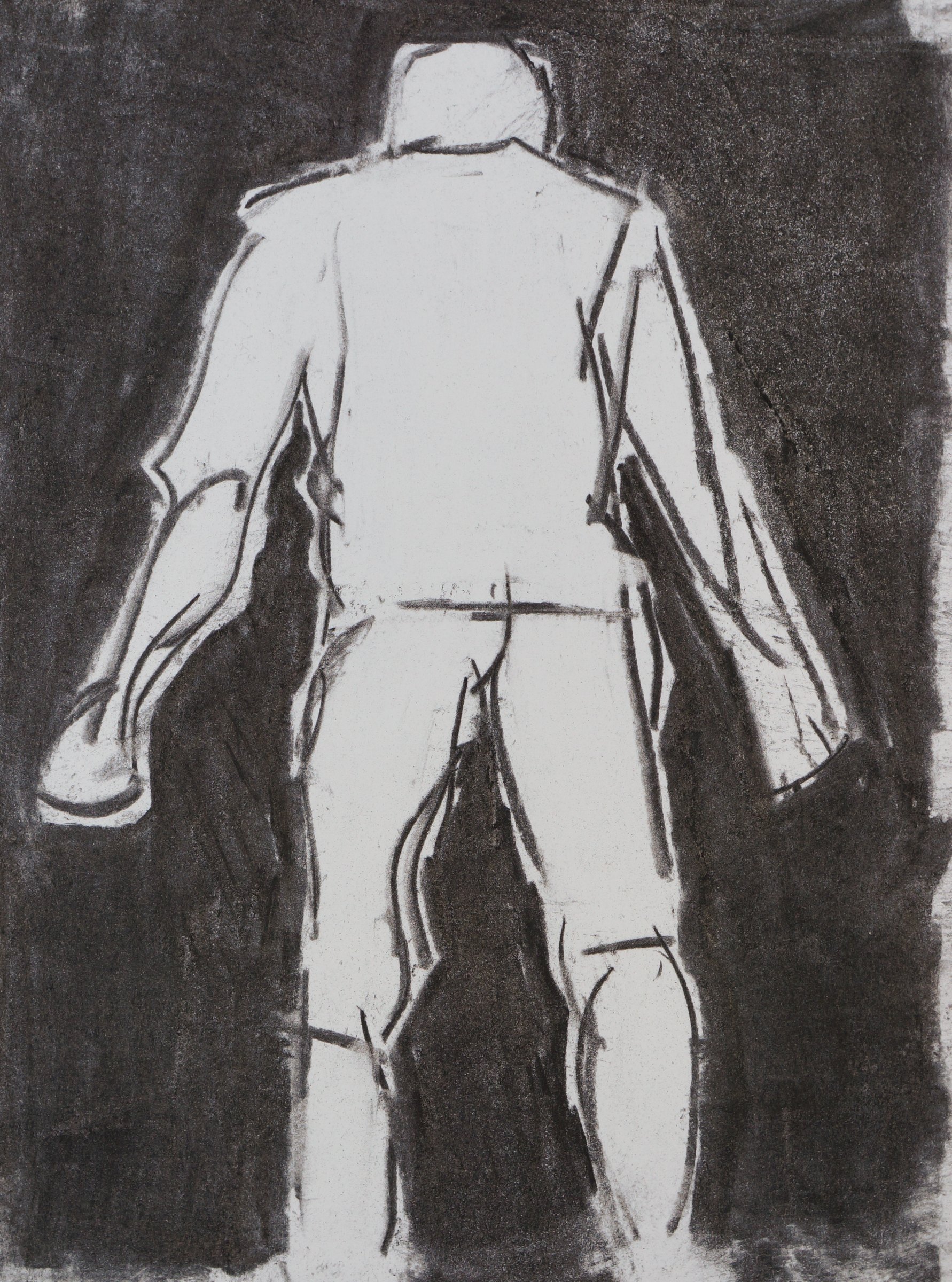 Standing — drawing by Michael Joseph