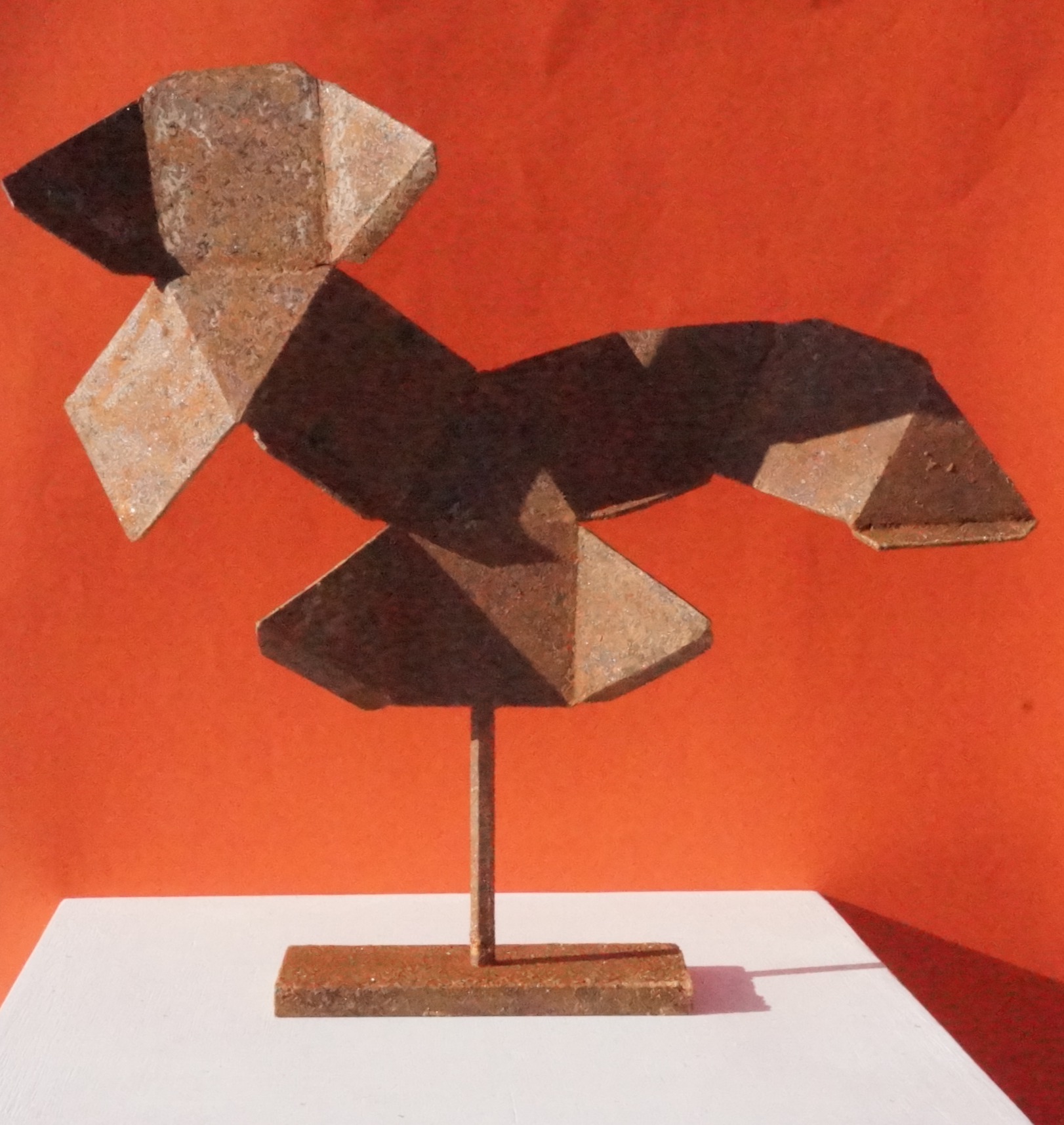 Tetrakis Hexahedron — Corten steel by Michael Joseph