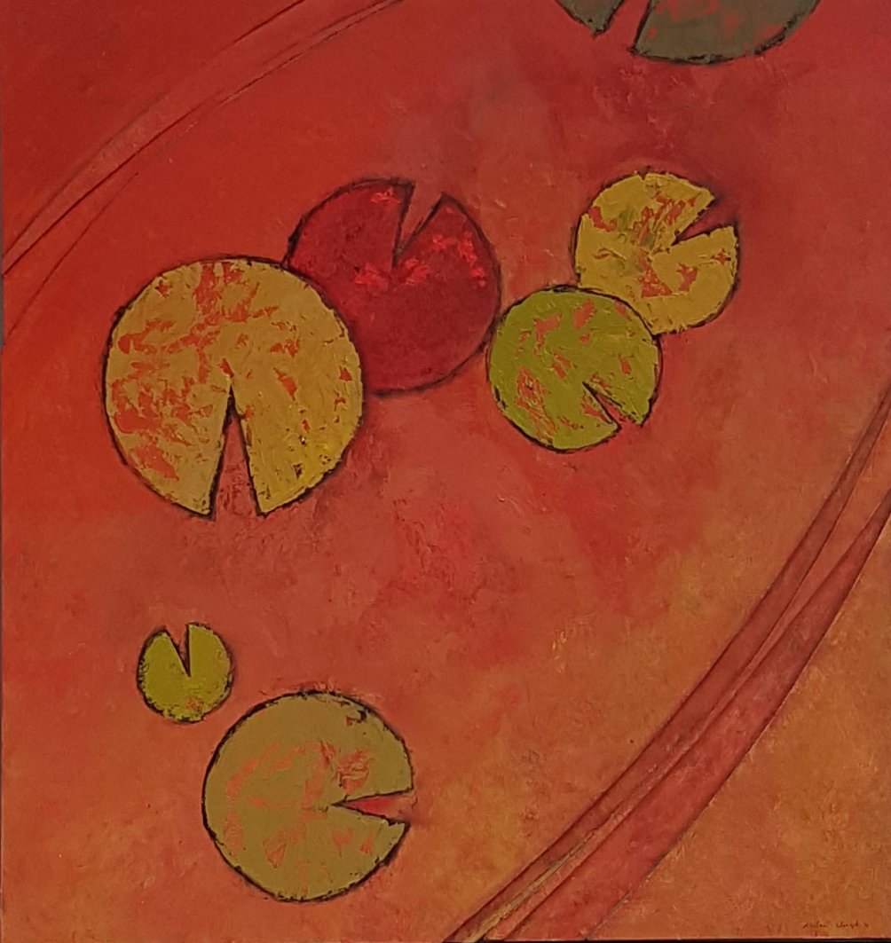 Water Lilies — painting by Michael Joseph